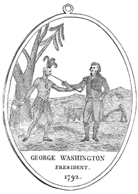 illustration of President George Washington